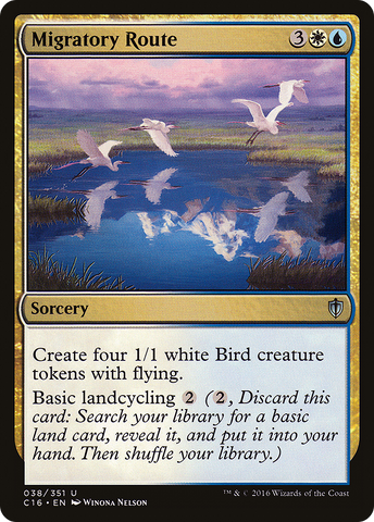 Migratory Route (C16-038)  - Commander 2016