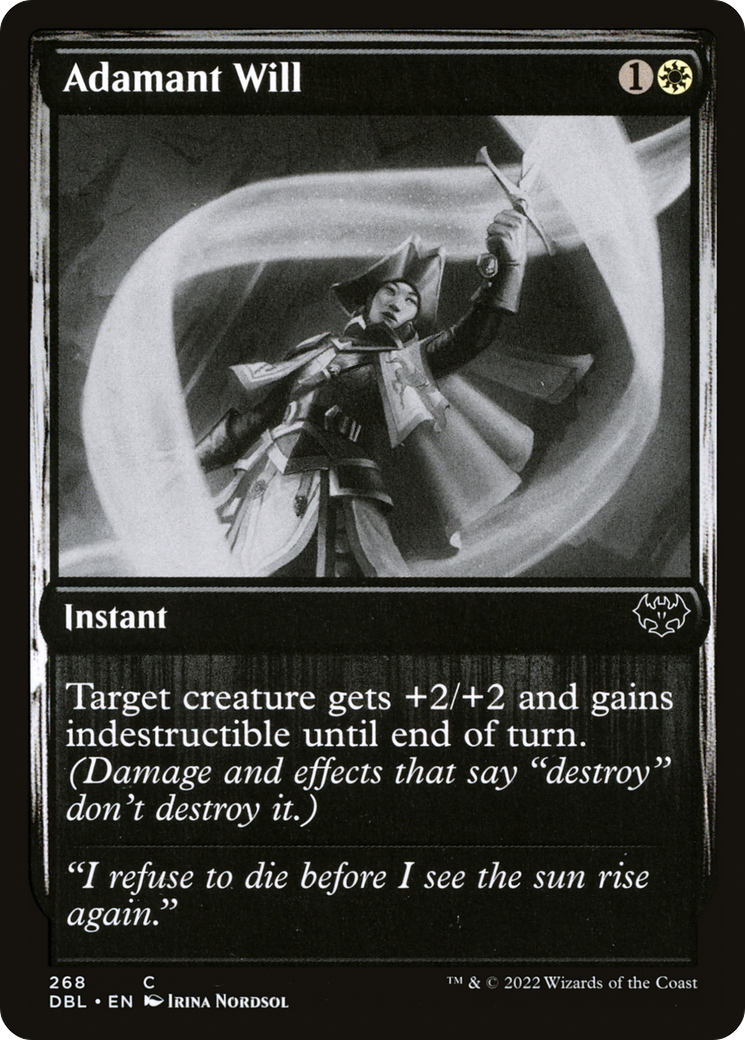 Adamant Will (DBL-268)  - Innistrad: Double Feature