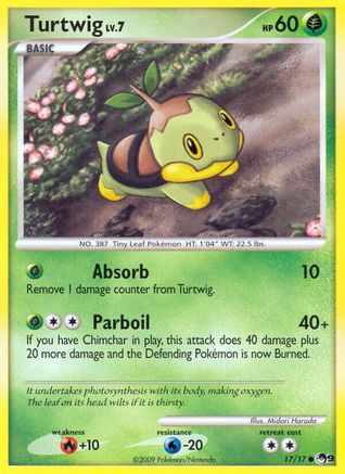 Turtwig 017/17  POP Series 9