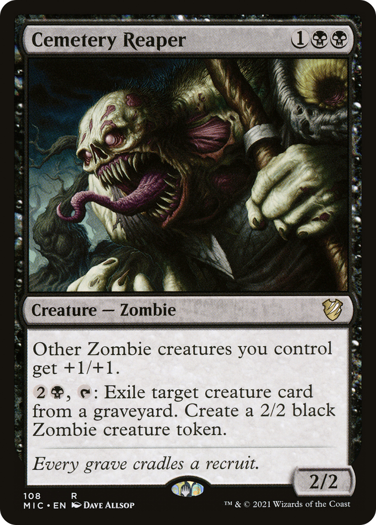 Cemetery Reaper (MIC-108)  - Midnight Hunt Commander