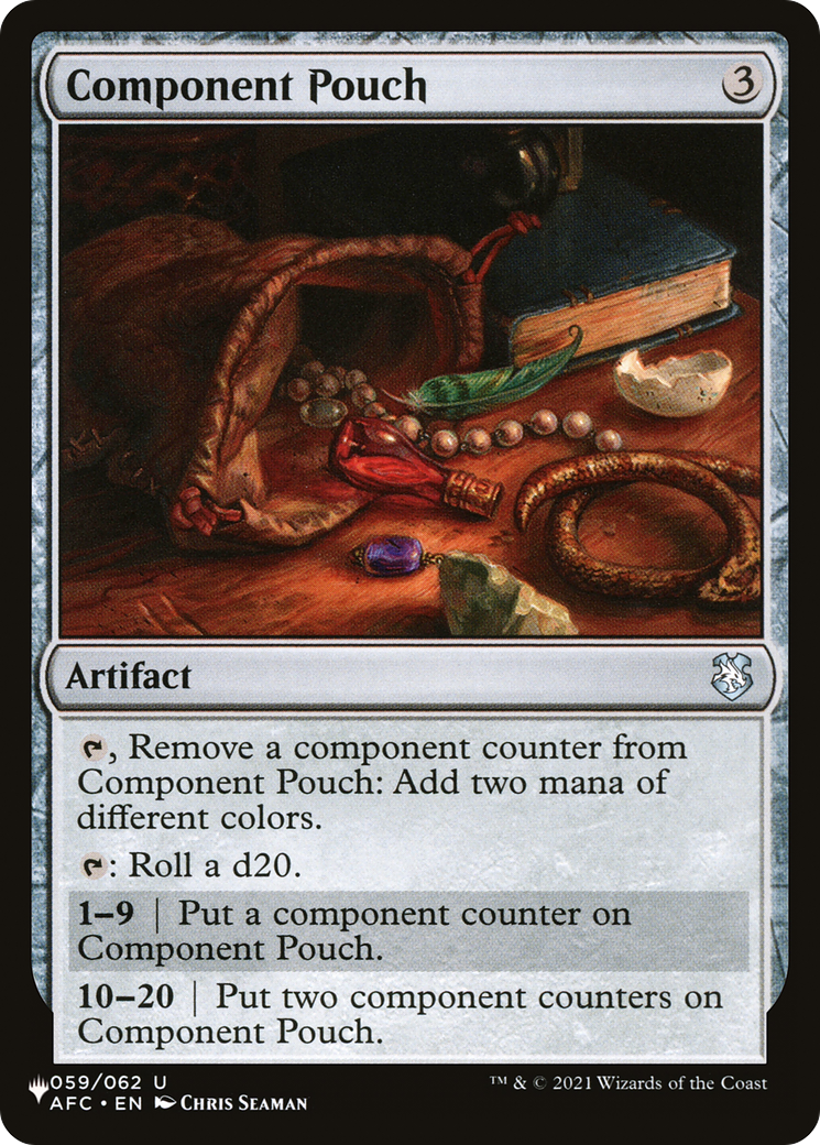 Component Pouch (LIST-059/062)  - The List
