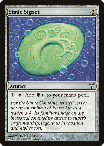 Simic Signet (DIS-166)  Foil - Dissension