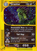 Tyranitar (H28) H28  - Holofoil Aquapolis - Holo Rare