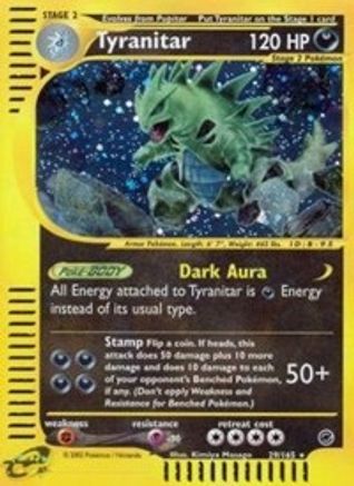 Tyranitar (29) 029  - Holofoil Expedition - Holo Rare