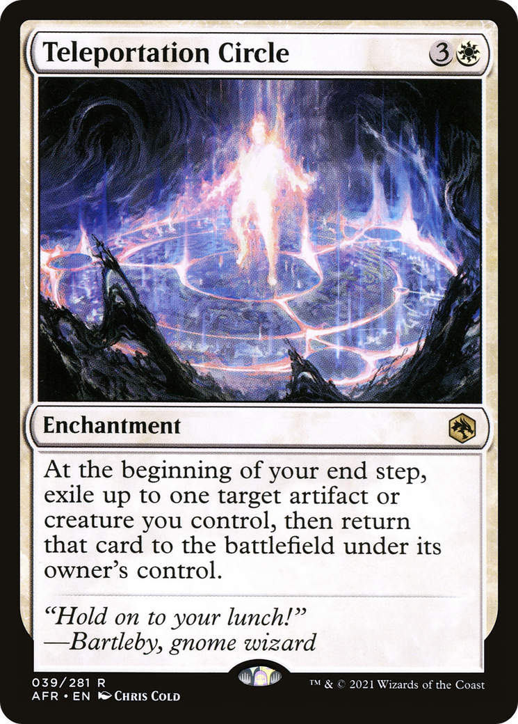 Teleportation Circle (AFR-039)  Foil - Adventures in the Forgotten Realms
