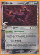 Umbreon (Delta Species) 017  - Reverse Holofoil Delta Species - Holo Rare