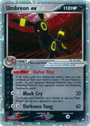 Umbreon ex 112  - Holofoil Unseen Forces - Ultra Rare