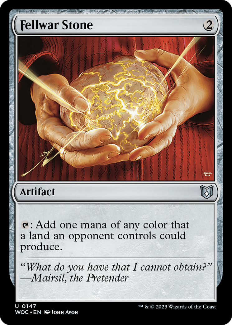 Fellwar Stone (WOC-147)  - Wilds of Eldraine Commander