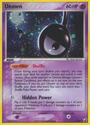 Unown (!) 00!  - Holofoil Unseen Forces - Holo Rare