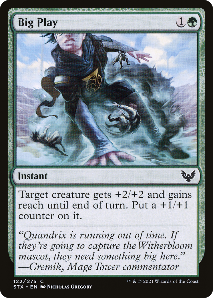 Big Play (STX-122)  Foil - Strixhaven: School of Mages