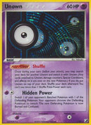 Unown (I) 00I  - Holofoil Unseen Forces - Holo Rare