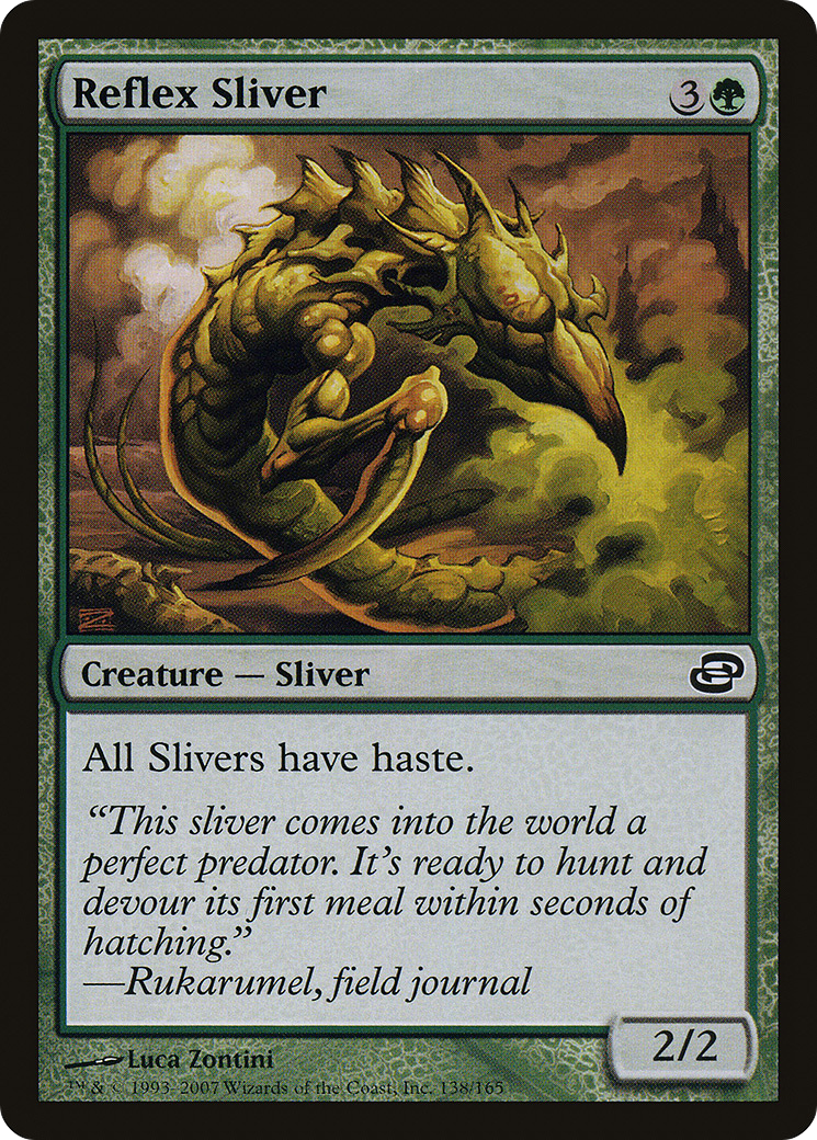 Reflex Sliver (PLC-138)  - Planar Chaos