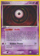 Unown (O) 00O  - Holofoil Unseen Forces - Holo Rare