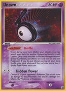 Unown (T) 00T  - Holofoil Unseen Forces - Holo Rare