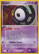 Unown (U) 00U  - Holofoil Unseen Forces - Holo Rare