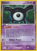 Unown (X) 00X  - Holofoil Unseen Forces - Holo Rare