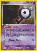 Unown (Y) 00Y  - Holofoil Unseen Forces - Holo Rare