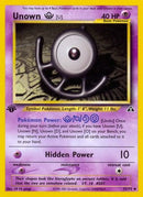 Unown [U] 051/75  - 1st Edition Neo Discovery - Uncommon