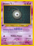 Unown [Z] 060/105  - 1st Edition Neo Destiny - Uncommon