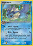 Vaporeon 019  - Holofoil Unseen Forces - Holo Rare
