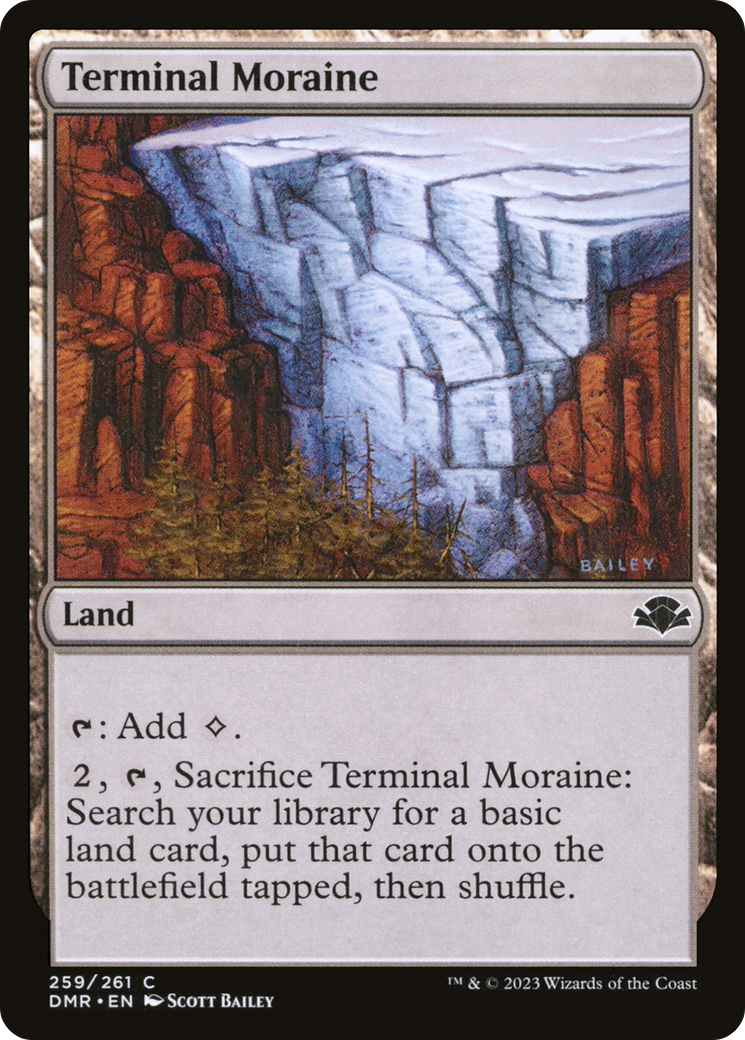 Terminal Moraine (DMR-259)  - Dominaria Remastered