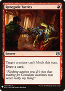 Renegade Tactics (LIST-127)  - The List