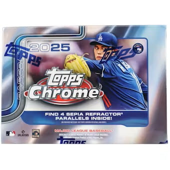 2025 Topps Chrome Baseball Value Box