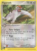 Vigoroth 047  - Reverse Holofoil Ruby and Sapphire - Uncommon