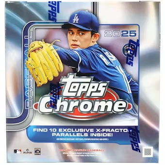 2025 Topps Chrome Baseball Mega Box
