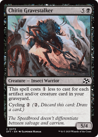 Chitin Gravestalker (DFT-079)  - Aetherdrift