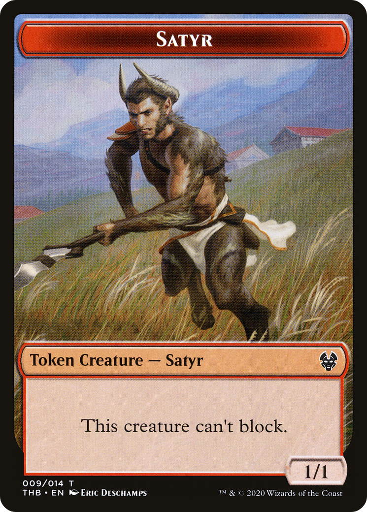 Satyr Token (THB-009)  - Theros Beyond Death Tokens