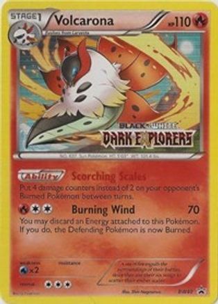 Volcarona BW40  - Holofoil Black and White Promos - Promo