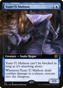 Yuan-Ti Malison (Extended Art) (AFR-371)  - Adventures in the Forgotten Realms: (Extended Art)