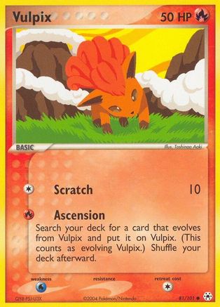Vulpix 081/101  Hidden Legends - Common