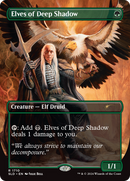 Elves of Deep Shadow (SLD-1710)  - Secret Lair Drop (Borderless)