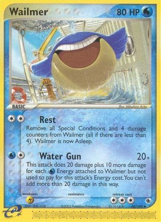 Wailmer 048/109  Ruby and Sapphire - Uncommon