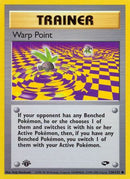 Warp Point 126/132  - 1st Edition Gym Challenge - Common