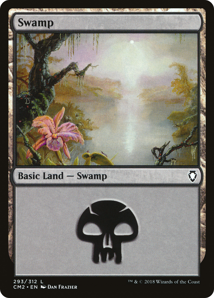 Swamp (293) (CM2-293)  - Commander Anthology Volume II