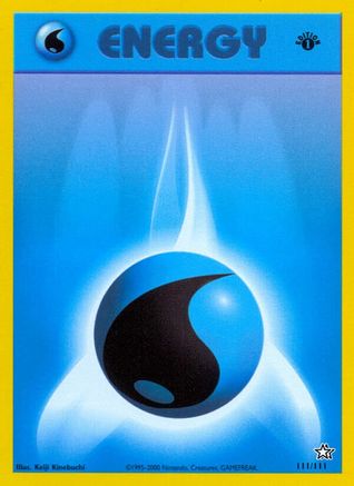 Water Energy 111/111  - 1st Edition Neo Genesis - Common
