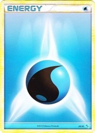 Water Energy (#6) 006  HGSS Trainer Kit Gyarados & Raichu - Common