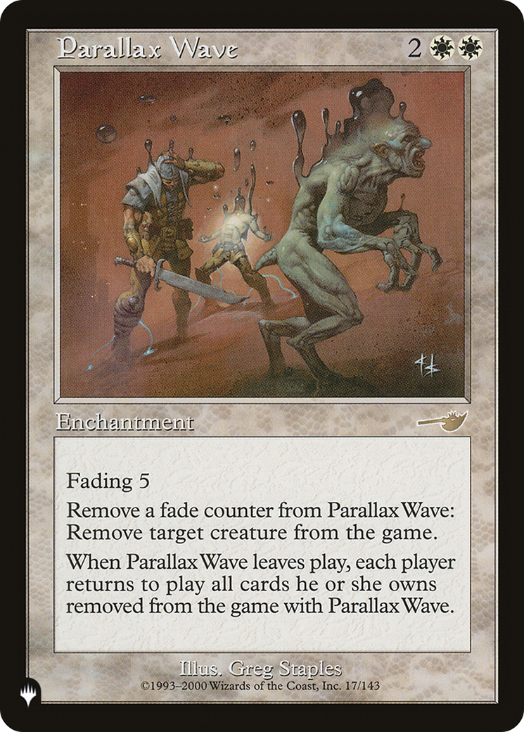 Parallax Wave (LIST-17/143)  - The List