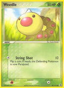 Weedle 087/113  - Reverse Holofoil Delta Species - Common