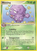Weezing 051  - Reverse Holofoil Deoxys - Uncommon