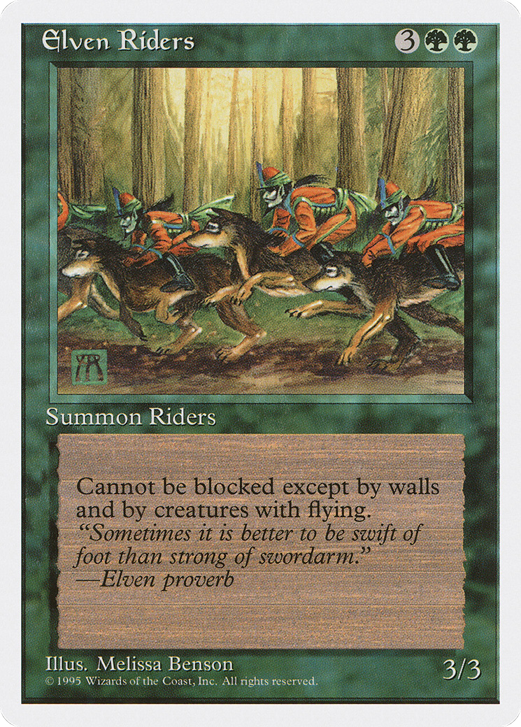 Elven Riders (4ED-126)  - Fourth Edition