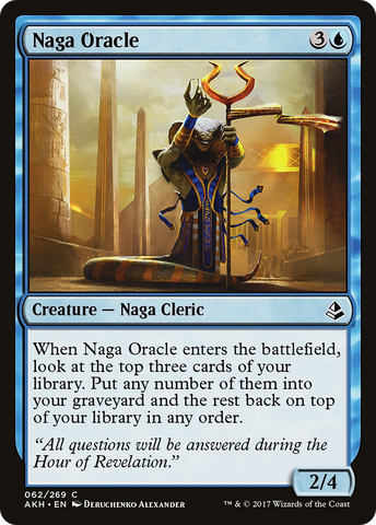 Naga Oracle (AKH-062)  Foil - Amonkhet