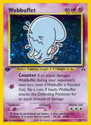Wobbuffet (16) 016/75  - 1st Edition Holofoil Neo Discovery - Holo Rare