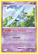 Wynaut 042  - Reverse Holofoil Diamond and Pearl - Rare