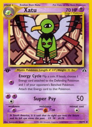 Xatu 052/75  - Unlimited Neo Discovery - Uncommon