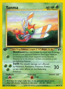 Yanma (36) 036/75  - 1st Edition Neo Discovery - Rare