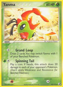 Yanma 050  - Reverse Holofoil Unseen Forces - Uncommon